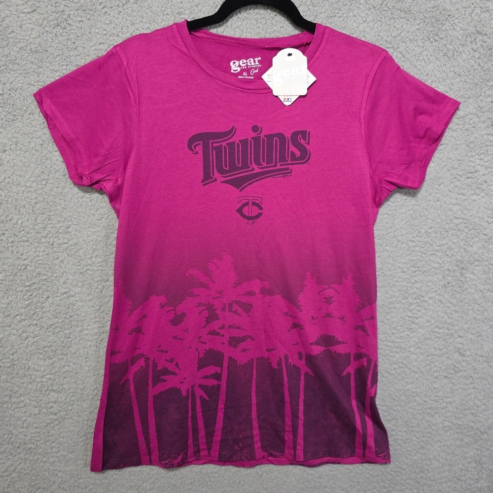 Gear For Sports Coed Minnesota Twin Purple T Shirt Shortsleeve XL NWT